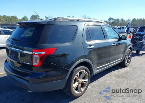 2013 Ford Explorer Limited из США, поврежденный, VIN 1FM5K7F89DGC77809